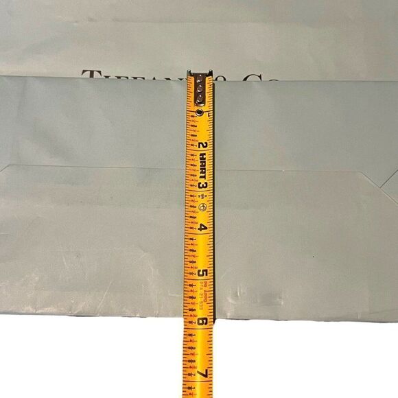 Authentic Empty Tiffany & Co. Shopping Bag w Logo Tissue Paper 14.5”x11.25x5.75” - Picture 8 of 11
